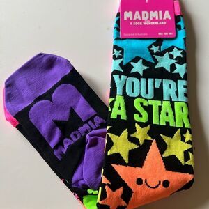 Madmia Knee Socks STARS & HEARTS